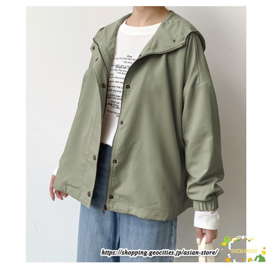 パーカー マウンテンパーカー レディース アウター ジャケット ブルゾン 黒 スプリングコート ライトアウター 羽織 長袖 春コーデ 秋服 ミリタリー