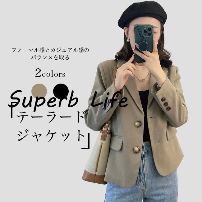 スーツジャケット レディース テーラード ジャケット キレイめ ブレザー 春 秋 アウター 細身 カジュアルスーツ テーラードジャケット お洒落 通勤