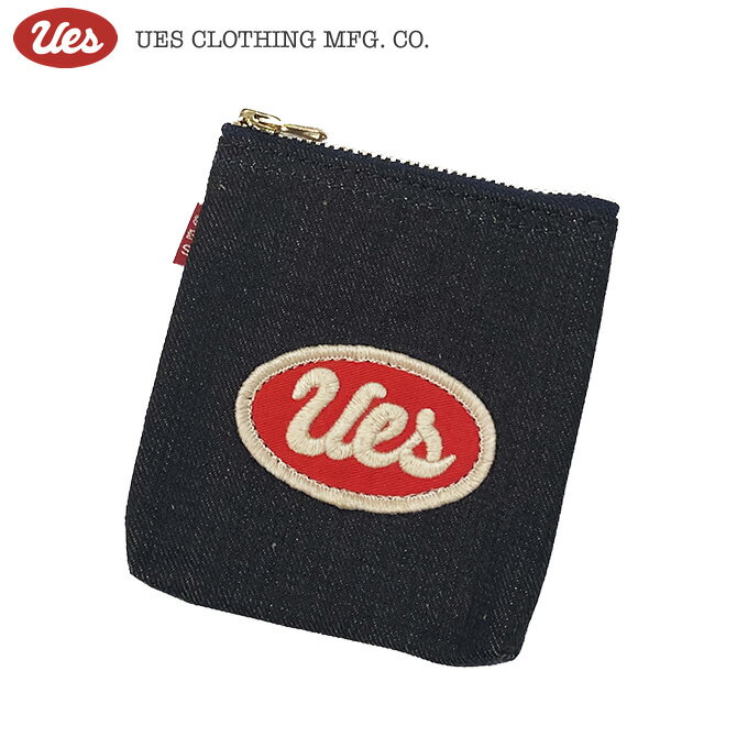 UES(ウエス) CIGARETTE CASE/ マルチデニムケース 「UES」 Col.DENIM 【ネコポス便可】