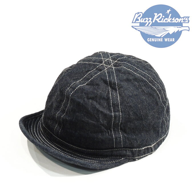 BuzzRickson 039 s バズリクソンズ ARMY DENIM CAP Col.128)NAVY / Lot.BR02308 【Regular items】