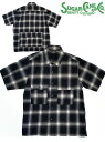 SUGAR CANE(シュガーケーン) OMBRE CHECK ADVENTURE SHIRT Lot.No.SC38920-119)BLACK ■Made in JAPAN■