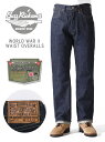 BUZZ RICKSON 039 S バズリクソンズ WORLD WAR II WAIST OVERALLS 大戦MODEL 13.6oz. DENIM ONE-WASH Lot. BR43041A Made in Japan/ SIZE w30~w38 【2023初春分入荷】