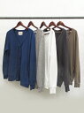 August Roots（オーガストルーツ） Classic Cardigan/ AR-161007/ Col.WHITE/H-GRAY/NAVY/ARMY/OLD BLACK/ Made.In.Japan