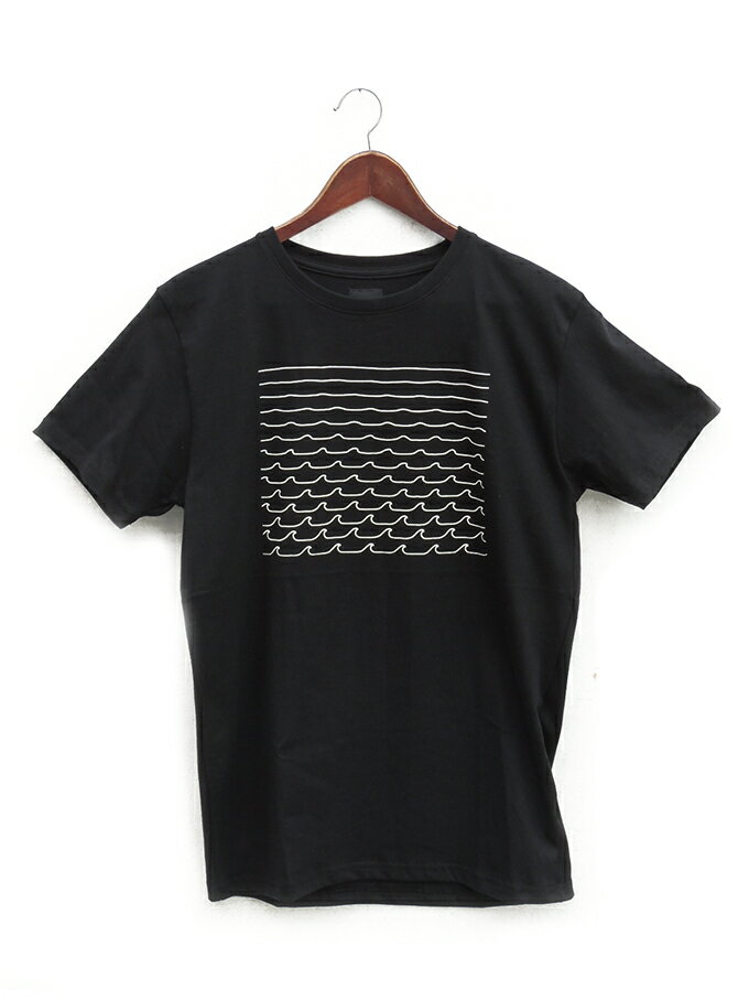 PLEASANT（プレザント）/ WAVES TEE Col.BLACK/ T-01-B