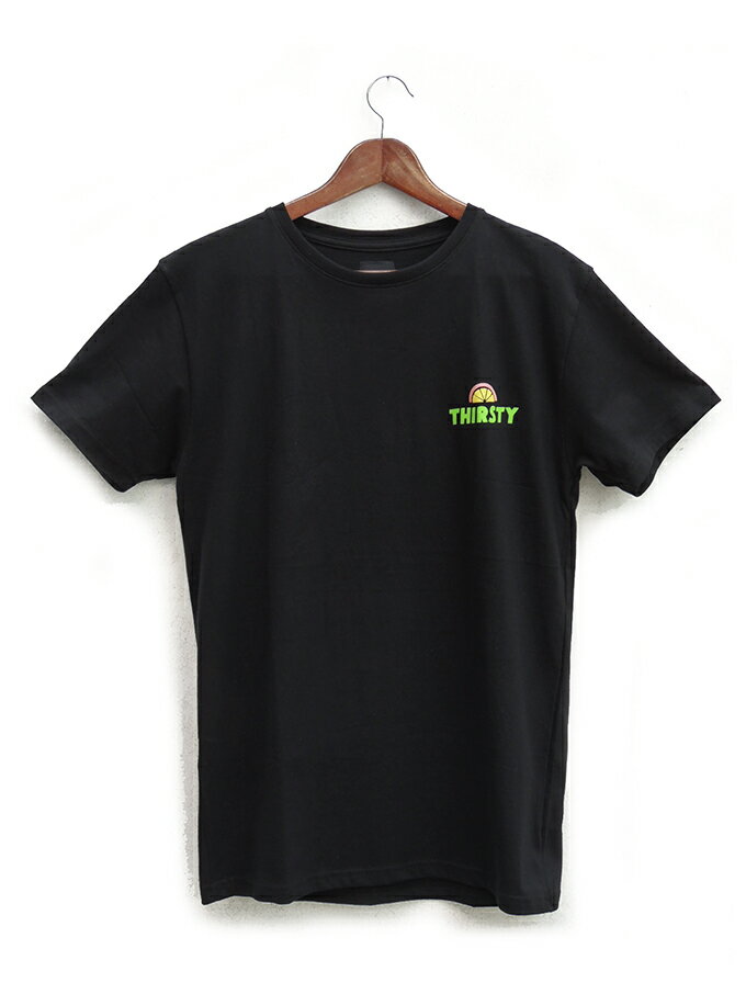 PLEASANT（プレザント）/ THIRSTY TEE Col.BLACK/ T-03-B