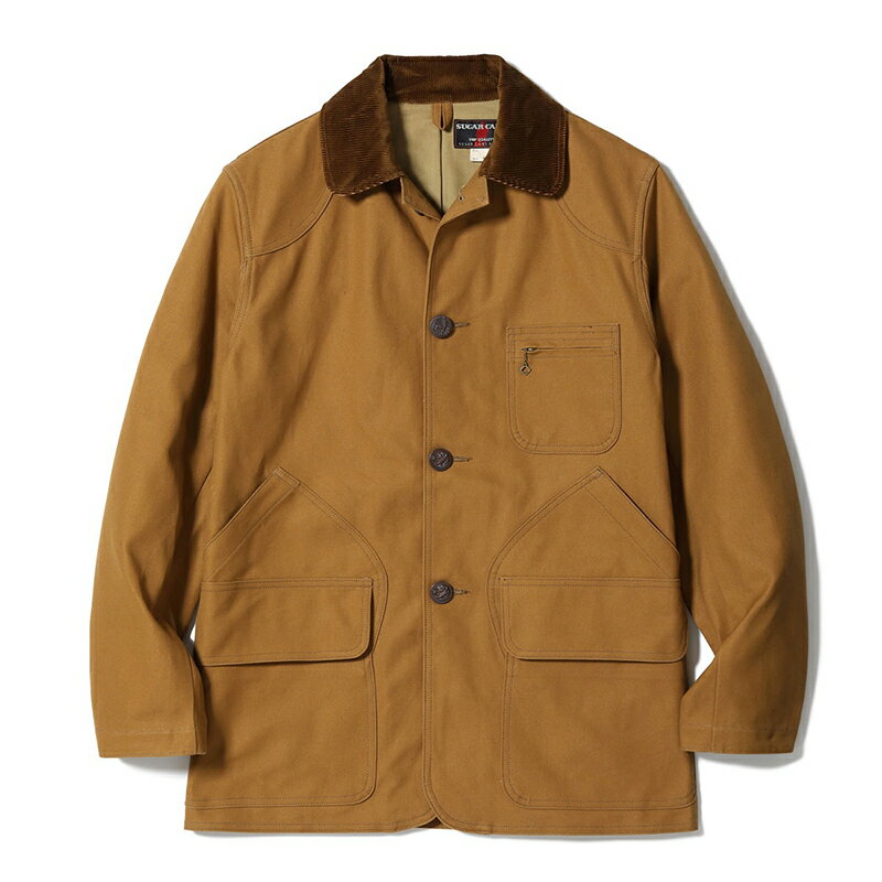 楽天市場】シュガーケーン 13oz ブラウンダック ジャケットの通販