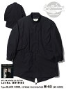 WILLIAM GIBSON COLLECTION × BUZZ RICKSON 039 S バズリクソンズ Type M-65 (NO HOOD) / BR15192−01)BLACK モッズコート Type BLACK HOOD, EXTREME COLD WEATHER【2023AW_NEW_ITEM】