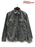 DELUXE WAREʥǥå˥ҥå꡼إͥ륷HICKORY STRiPE NEL SHIRT HV-01 /Made.In.Japan