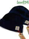 SUGAR CANE / 阿波本藍染コットンニットキャップ/COTTON KNIT CAP /Lot.SCSC02679/日本製