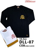 DELUXE WAREʥǥå"COB " LONG SLEEVE / DLL-07 / Col. WHT / BLK / US.YEL / Made.In.Japan