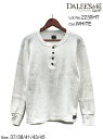 DALEE'S&CO(ダリーズ＆コー) 2230HT / 30s WAFFLE HENLY THERMAL / Col. WHITE / Made.In.Japan