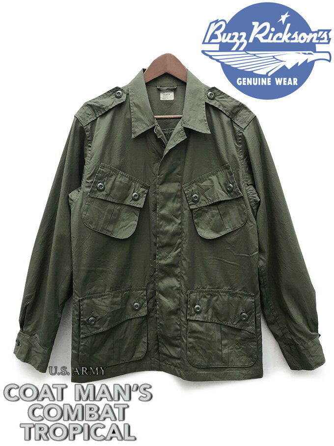 BUZZ RICSON'S(バズリクソンズ)　U.S. ARMY COAT MAN'S COMBAT TROPICAL / Lot.No.BR12247 / ［2021年MODEL］［定番品］