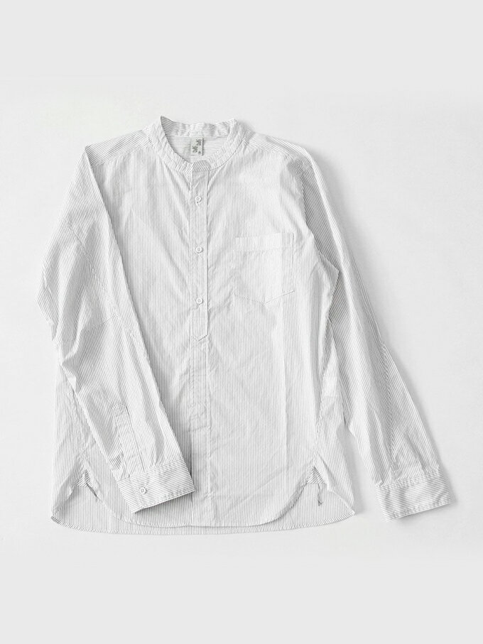 boga,boga,Loopline / UNRIVALED SHIRTS B.D. STRIPE / MADE.IN.JAPAN