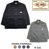 GO OUTǺ С  BIG MIKE ӥåޥ С 㥱å   岼 Υѥ åȥå M L XL 礭 CHINO COVERALL BIG MIKE 102116000̵ եȢ