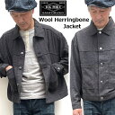 GO OUTf Big Mike rbO}CN E[ w{[ E[ gbJ[ WPbgWOOL HERRINGBONE JACKET 102216002 Natural Black Olivve AJW [Nuh Jo[I[ XvO Mtg