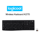 ロジクール ワイヤレスキーボード K270 Wireless Keyboard [ブラック] ★最大距離10m／2.4GHzワイヤレス／電池寿命最大2年 【あす楽対象】【売れ筋】【セール】【即納】 その1