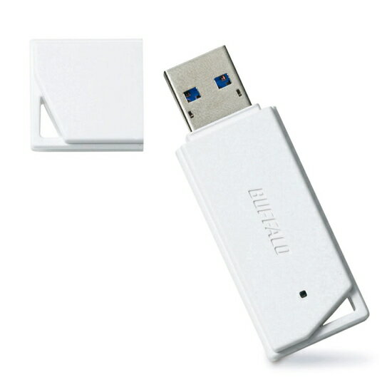 バッファロー USB3.1/USB3.0対応 USBメモリー RUF3-K16GB-WH 16GB ホワイト ［小型・軽量 USBメモリー］