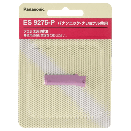 パナソニック(Panasonic) 替刃 フェリエ (ウブ毛用) ES9275-P ■商品説明 この消耗品・付属品に対応する本体商品※品番末尾の「-K」や「-W」などは色柄コードです。 必ず対応本体品番をお確かめの上、ご購入ください。 ES2112P-K/ES2112PP-K/ES2112PP-P/ES2113PP-A/ES2113PP-K/ES2113PP-P フェリエ替刃(ウブ毛用)(ピンク) 商品改良のため、仕様・外観は予告なしに変更することがありますのでご了承ください。 ・交換の目安：約1.5年 ・本体色：ピンク(-P) F-201(刃ブロック) 　