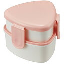 抗菌三角おにぎり用 2段 (フォーク付) パステル ピンク スケーター ONWT1AG【オススメ】
