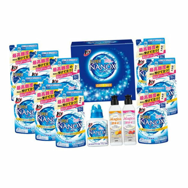 初節句 入学内祝い 入学祝 お返し バレンタイン お供え物 ライオン スーパーナノックスバラエティギフト＜LNW-50S＞【成人内祝 ランキング 景品 賞品 粗品 内祝い・出産内祝い 快気祝い・ギフト・お返し】【洗剤ギフトセット 洗剤ギフトセット】【結婚祝い】格安通販　バレンタイン　人気　ランキング