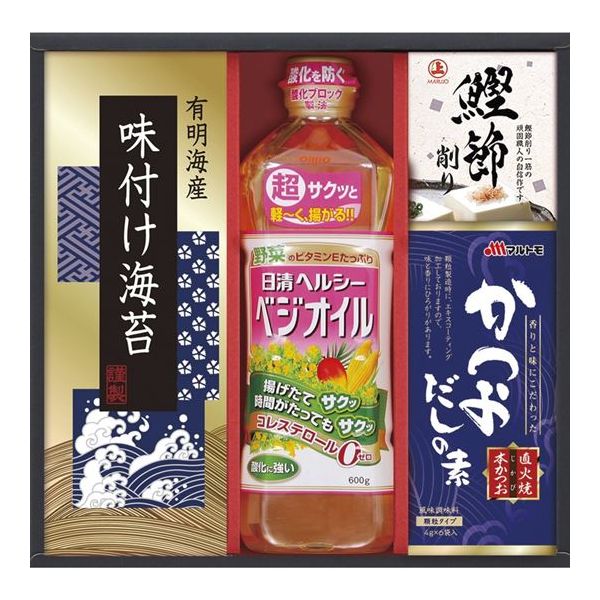 【内祝い お返し 8%OFF】日清オイリオ&和食詰合せ WS-20＜※【出産 お歳暮 クリスマス 出産内祝い 出産祝い ギフト 結婚内祝い 結婚祝い 入学内祝い 入学祝 結婚式引き出物 法事 引越し 挨拶 粗品】＞【ギフト ラッピング無料 おしゃれ オシャレ かわいい】