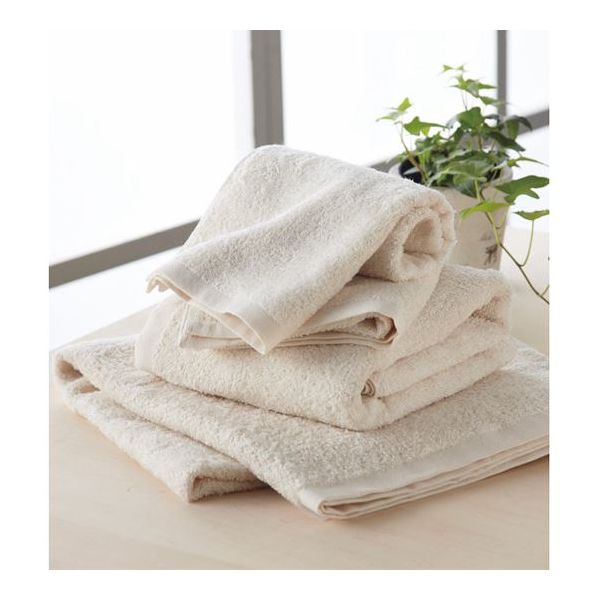 【内祝い 日本製 タオル セット 送料無料※沖縄・離島除く 8%OFF】PPQ OCS認証オーガニックコットン　バス・フェイスタオルセット HPN10502＜【出産 ランキング バレンタイン お返し 出産内祝い 出産祝い ギフト 結婚内祝い 結婚祝い ラッピング無料 おしゃれ】格安通販　バレンタイン　人気　ランキング