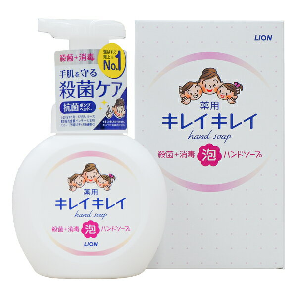【内祝い お返し】ライオン　キレイキレイ　薬用泡ハンドソープ（250ml） ＜【ギフト お中元 御中元 プチギフト 退職 ありがとう 粗品 入学内祝い 入学祝 お返し お供え 初盆 クリスマス お返し 景品 単品 販促品 お世話になりました 引越し 引っ越し 御挨拶 挨拶】