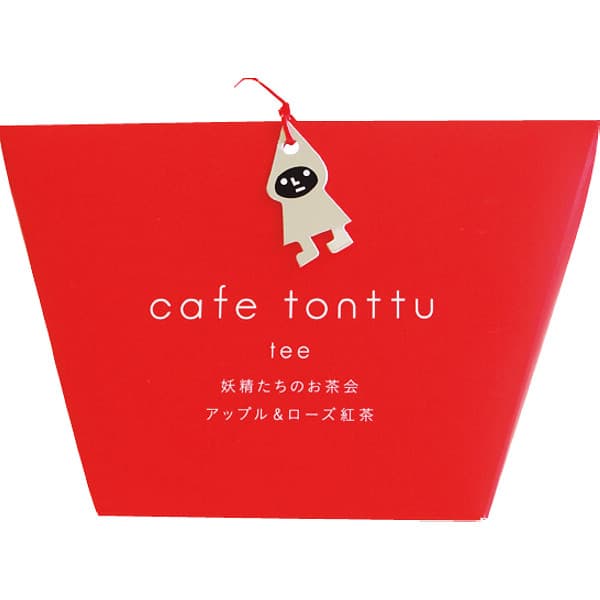 【 プチギフト 退職 お返し 紅茶 お茶 】カフェトントゥティー（5包入） アップル&ローズ紅茶 00470【のし包装メッセージカード不可 出産 出産内祝い 七五三 香典返し 敬老の日 お彼岸 初盆 志 出産祝い ギフト 結婚内祝い 結婚祝い おしゃれ オシャレ かわいい】