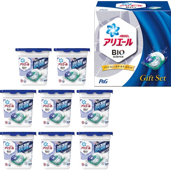 P&G アリエール パワージェルボールセット (PGJA-30) 3D【入学内祝ギフト/洗剤ギフト/内祝い/出産内祝い/御礼/ギフトセット/結婚内祝い/快気祝い/お返し/香典返し】