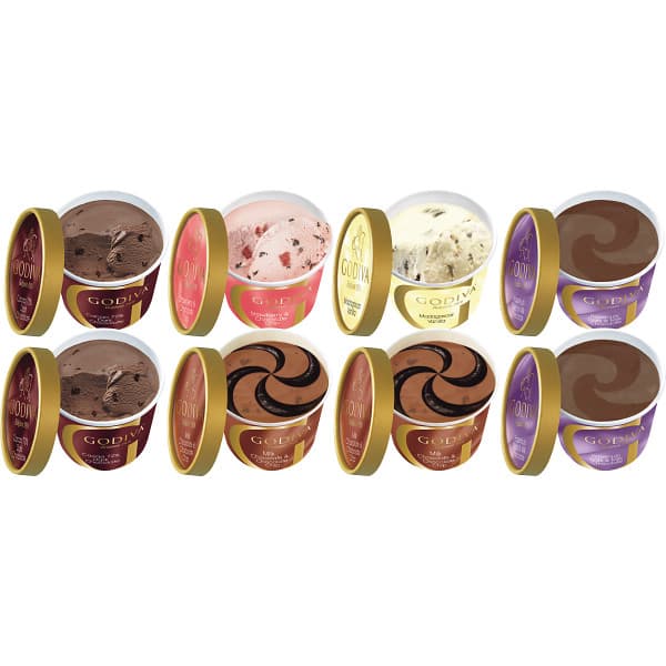 12/15限定 抽選で100%ポイントバック お歳暮 御歳暮 2023 送料無料 メーカー直送 スイーツ ゴディバ アイスコレクション(8個) 代引・後払い不可 アイス グルメ お取り寄せ 冬ギフト 冬のサムネイル