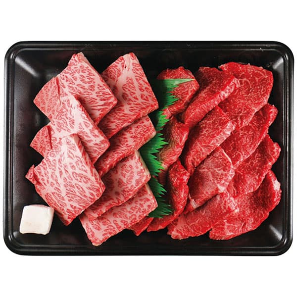 内祝い お祝い ギフト 肉 送料無料 メーカー直送 萬野和牛 焼肉用ロースモモ(約600g) RSMY60-MAN 代引..