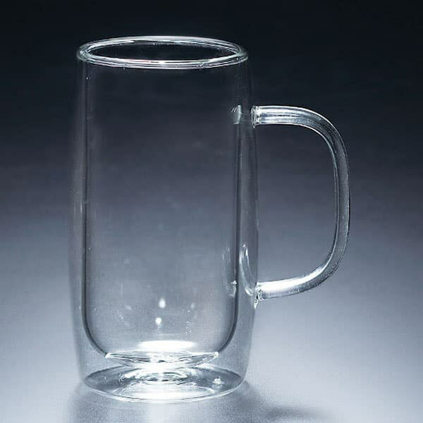 内祝い お祝い ギフト ガラス【送料無料】 ククナ ダブルウォールビールジョッキ 桐箱入 KKN-DW450JK ..