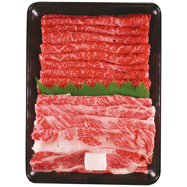 内祝い お祝い ギフト 肉 送料無料 メーカー直送 萬野和牛 すき焼き用モモ肩ロース(約800g) MKRS80-MAN..