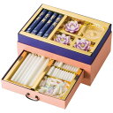 返礼品 贈答用 ギフト お供え 線香【送料無料】 カメヤマ 浄雅(蓮紫) 線香・ローソクセット T9617-00-00 初盆 新盆 香典返し お盆 満中陰志 法...