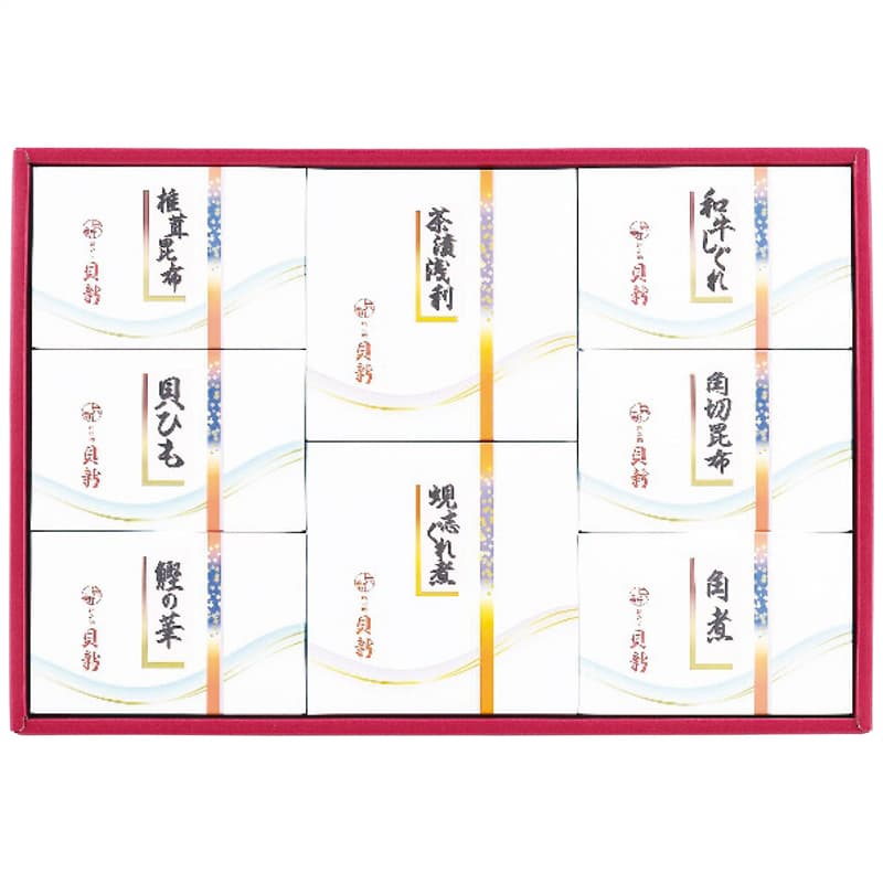 お歳暮 グルメ 送料無料 メーカー直送 総本家新之助貝新 時雨煮詰合せ T50 代引き後払い不可品 名店 お取り寄せグルメ セット ギフト 御歳暮 お年賀 御年賀 冬ギフト