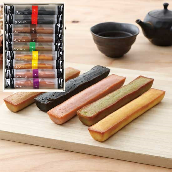 【送料無料】カラフル スティックフィナンシェ<和> 9本 菓子折り 内祝い お返し 出産内祝い 結婚内祝い 快気祝い 入学内祝い 香典返し お供え 手土産 法事...