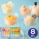 <期間限定・2025年新商品> 送料無料 送料込※沖縄・離島除く ホシフルーツ フルーツパーラーの凍らせて食べるシャーベット 彩果しずく 8袋 HFW-01B スイーツ ゼリー 内祝い お祝い お返し 出産内祝い 結婚内祝い 香典返し 手土産 景品 お礼 お供え お中元