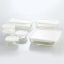 送料無料 送料込※沖縄・離島除く ハリオ 耐熱ガラス製保存容器7点セット HKOZ-8002-OW 出産内祝い 内祝い 結婚内祝い 快気祝い 入学内祝い 成人内...