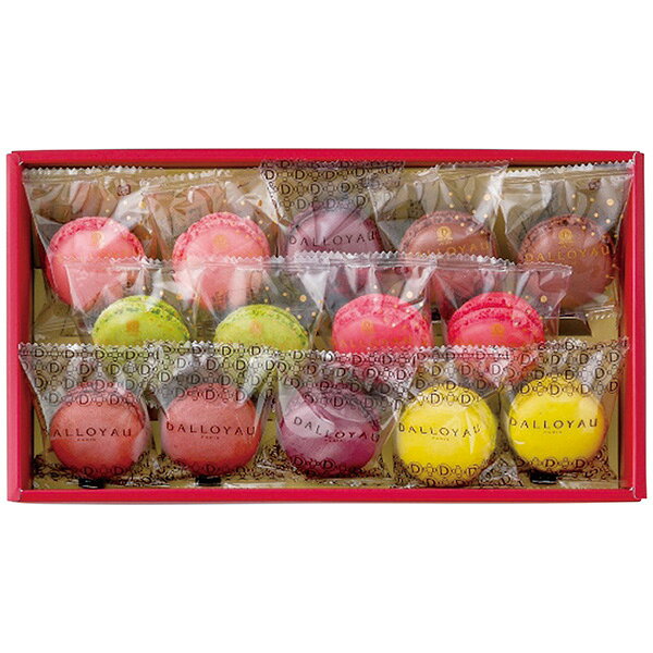 お歳暮 スイーツ 送料無料 メーカー直送 DALLOYAU ダロワイヨ 季節のマカロン入り詰め合わせ(14個入) 25WMS30 代引き後払い対応不可品 御歳暮...