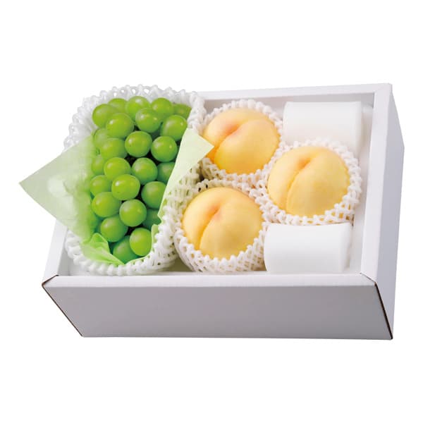 お中元 2025 ギフト フルーツ 送料無料 メーカー直送 マスカット・オブ・アレキサンドリア(種あり)&岡山の桃 代引き後払い不可品 御中元 中元 暑中見舞い 暑中御見舞 残暑見舞い 夏ギフト 夏 お礼 ご挨拶 贈りもの 贈り物のサムネイル