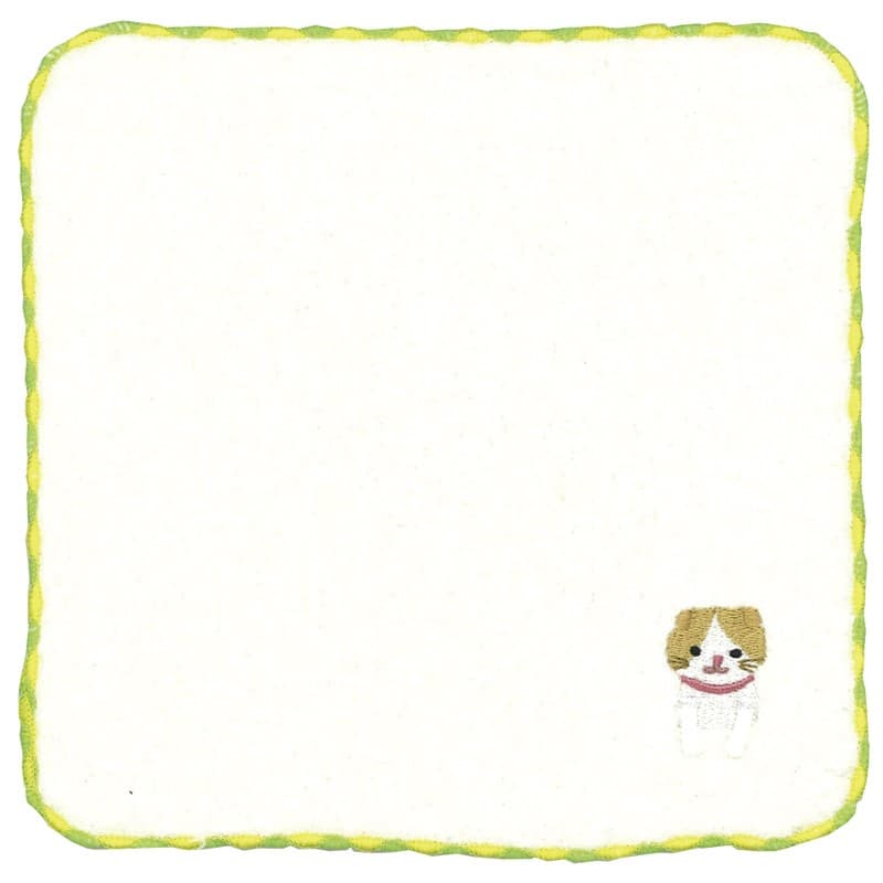 お手するハンカチ(猫) スコティッシュ 180-171433 のし包装メッセージカード不可品 出産内祝い 内祝い 結婚内祝い 快気祝い 入学内祝い 成人内祝い 香典返し お返し お供え 贈り物 お礼 粗品 景品