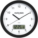 送料無料 送料込※沖縄・離島除く マリ・クレール 壁掛け時計 カレンダー機能付 MC-503 出産内祝い 内祝い 結婚内祝い 快気祝い 入学内祝い 成人内祝い 香典返し お返し お供え 贈り物 お礼 粗品 景品