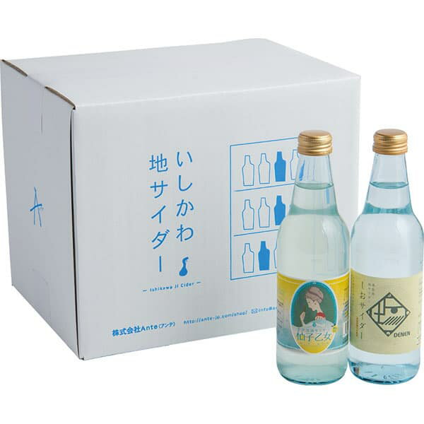 お中元 2025 ギフト 飲料 送料無料 メーカー直送 Ante いしかわ地サイダー 12本セット(柚子・塩) YS-12-7-1 代引き後払い不可品 御中元 中元 暑中見舞い 暑中御見舞 残暑見舞い 夏ギフト 夏 お礼 ご挨拶 贈りもの 贈り物