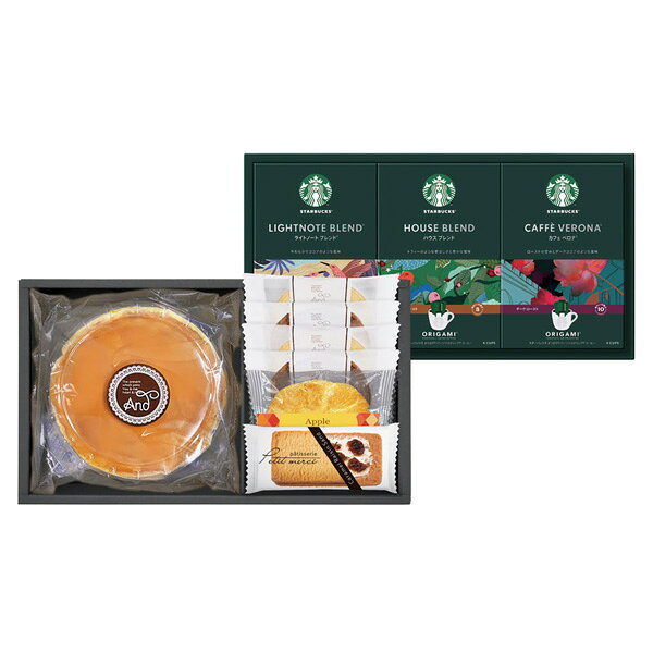 乐天商城 - スタバ コーヒー ギフト スターバックスコーヒー&スイーツギフト STB-503 送料無料 ドリップコーヒー お菓子 スイーツ 出産内祝い 結婚内祝い 内祝い 香典返し お返し プレゼント