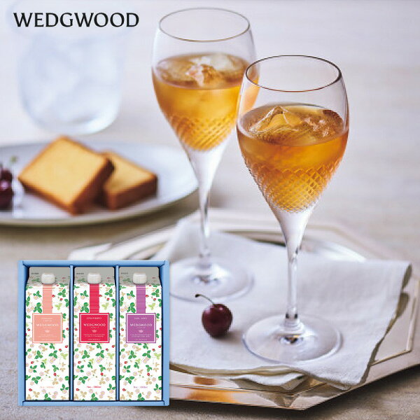 お中元 2026 紅茶 珈琲 WEDGWOOD ウェッジウッド アイスティー・アイスコーヒーセット WSD3