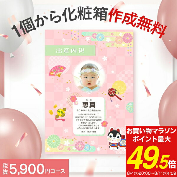 出産内祝い カタログギフト 5900円コース 送料無料 ゆうパケット配送 Nature ナチュール 内祝い お返し 命名札 写真入り 名入れ対応 オリジナル化粧箱対応 お礼 のし包装 メッセージカード無料