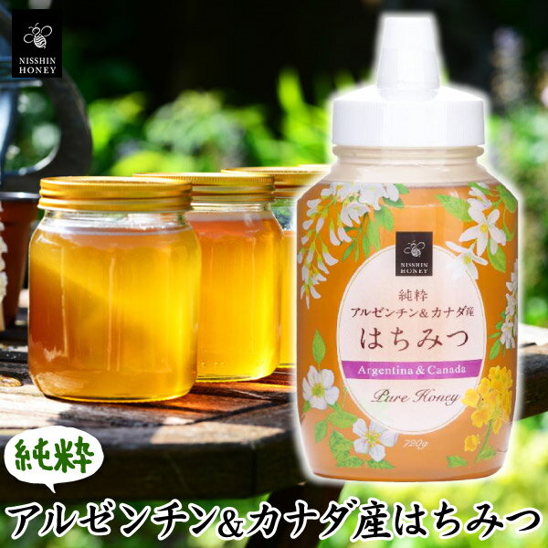 【はちみつ 蜂蜜 ハチミツ】日新蜂蜜(はちみつ ハチミツ) 純粋 アルゼンチン&カナダ産 はちみつ 720g【のし包装・メッセージカード不可品】国産より人気【お返し バレンタイン 初節句 】【結婚祝い 食品】 入学内祝い 入学祝 お返し 成人内祝 ギフト