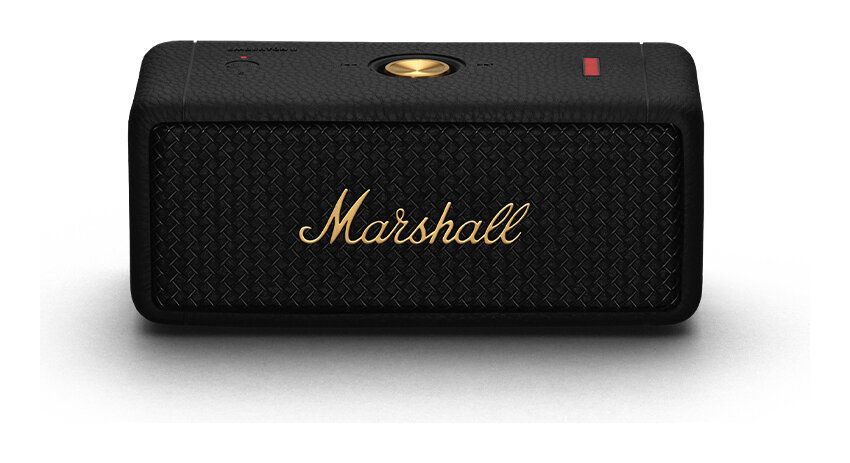 楽天愛曲楽器バーゲンセンター【送料込】Marshall Emberton II Black and Brass ポータブル スピーカー ブラック&ブラス/国内正規品【ポイント10倍】