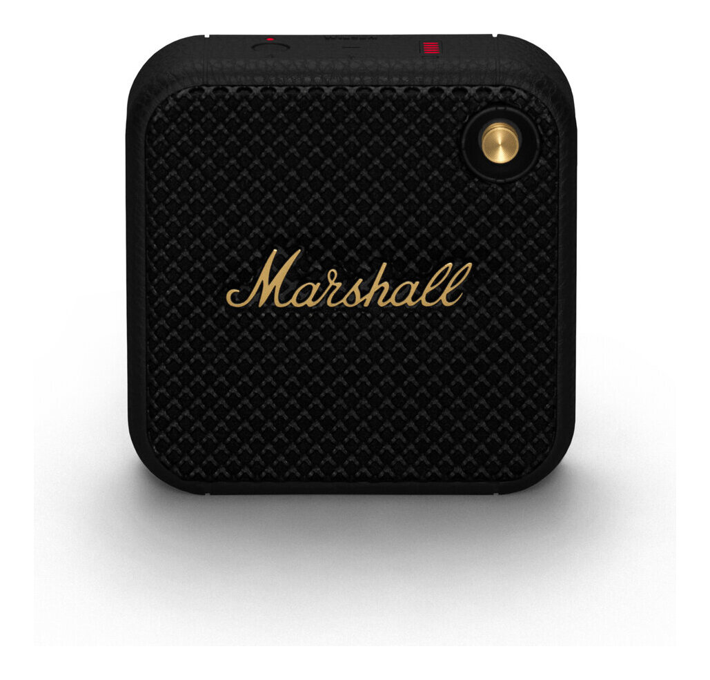 【送料込】Marshall Willen Black and Brass ポータブル スピーカー ブラック ブラス/国内正規品【ポイント10倍】