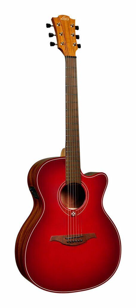 【送料込】LAG Guitars T-RED-ACE エングルマン・スプルース単板トップ エレアコ/限定モデル【ポイント5倍】